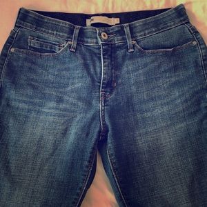 Levis 525 perfect waist straight leg jeans